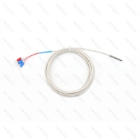 Sonda de Acero Inoxidable Impermeable de Rango de Temperatura Ultrabaja PT100 PT1000 RTD, Sensor de Temperatura para Monitoreo de Cadena de Frío