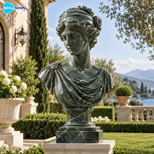 <span class=keywords><strong>Buste</strong></span> classique en marbre romain, <span class=keywords><strong>sculpture</strong></span> en pierre sculptée à la main, portrait personnalisé, décoration pour hôtel, jardin, villa, centre d'art, galerie, hall - Product Image 5