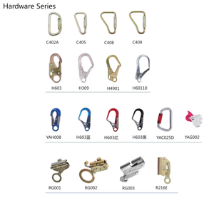 Équipement de protection antichute pour l'<span class=keywords><strong>escalade</strong></span> : Ascenseur, Descendeur, Mousqueton rotatif - Product Image 6