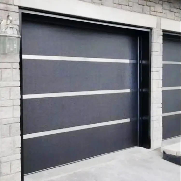 New design interior sliding aluminium garage door sectional cheap garage doors