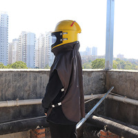 Casque de protection ABS pour sablage, vente en gros de casques de sablage