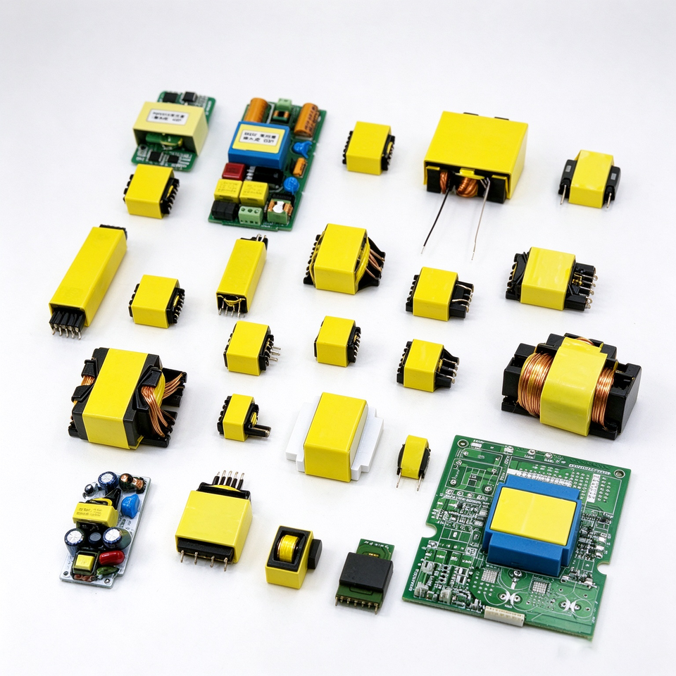 High Frequency Power Transformer and PFC Inductor with Ferrite Core for ...