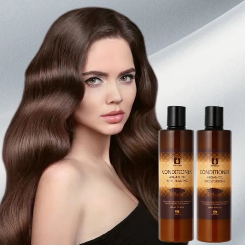 Professional Salon 280ml Herbal Smoothing Conditioner Rinse Argan Oil Conditioner