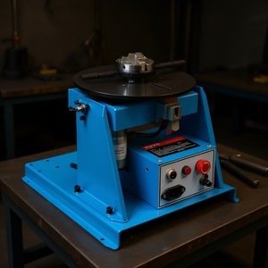 Posicionador de Soldadura Vevor de 10 kg, Plataforma Giratoria de 8.1 Pulgadas, 1-12 RPM, con Mandril de 3 Mordazas para Fabricación de Metales - Product Image 2