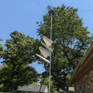 Antena LPDA Universal de Instalación Fija para Exteriores de Alta Ganancia de 12 dBi, 698-2700 MHz, 3G/4G LTE/WiFi - Product Image 1