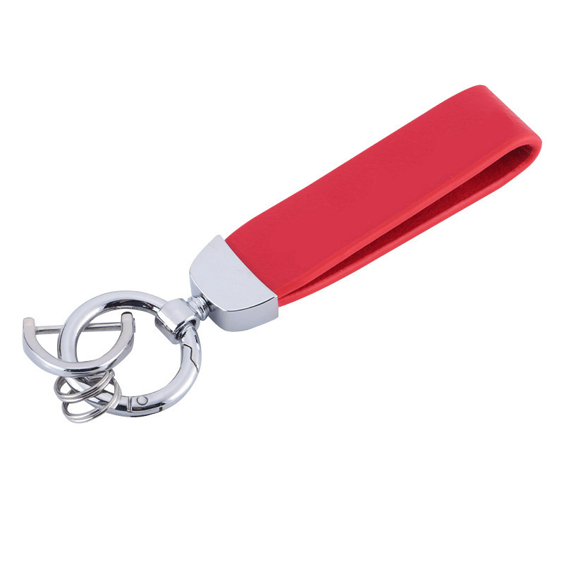 Custom Factory Fashion Car Leather Keychains