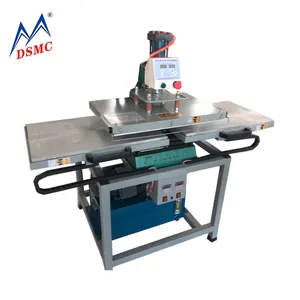 DSMC New Hydraulic Silicone Emboss Print Clothes Garment Fabric Embossing Machine for T-Shirt