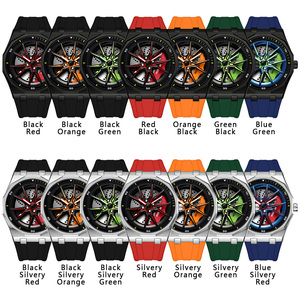 Reloj de Cuarzo Sanda 1169 con Esfera Giratoria de Moda, Reloj de Pulsera Deportivo Casual Luminoso y Versátil a Prueba de Agua - Product Image 6