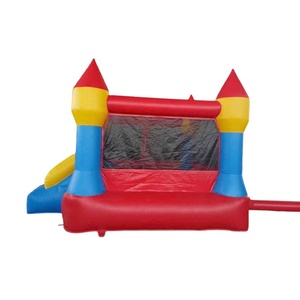Château plein d'entrain gonflable de partie de maison de videur de saut commercial fait sur commande de PVC pour bébé avec le ventilateur et les kits de réparation - Product Image 3