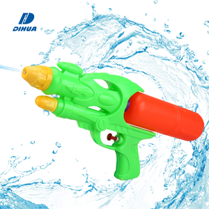 Pistolet à eau en plastique à action de soufflage à grande capacité 300 ml, vente en gros, jeu de tir à l'eau d'été en plein air pour enfants - Product Image 1