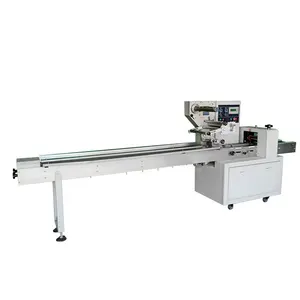 Bakkerij Flowpackmachine/Horizontale Korea Rijst Cake Wrapper Brood Kussen Verpakkingsmachine