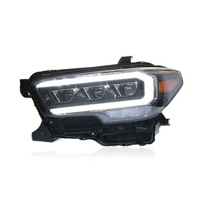 Luces diurnas y direccionales secuenciales compatibles con Tacoma 2023; Faros LED de triple lente reacondicionados para Tacoma. - Product Image 4