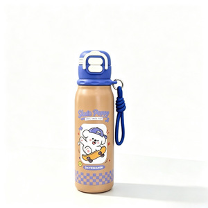 Cute 316 Stainless Steel Insulated Water <b>Bottle</b> Double Wall Vacuum Portable For Students Back To School Gift - Product Image 5