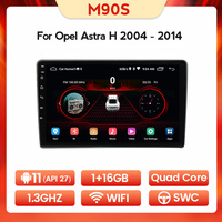 MEKEDE — autoradio Android 11, 8 go/128 go, 8 cœurs, IPS, DSP, Navigation GPS, BT, vidéo, lecteur DVD, pour voiture Opel Zafira B Astra H (2005 à 2014)