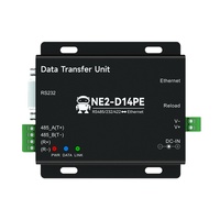 Passerelles Ebyte NE2-D14PE RS485/232/422 TCP/UDP/MQTT/HTTP/ IPv4/DHCP/DNS ModBus, serveur série unique vers Ethernet