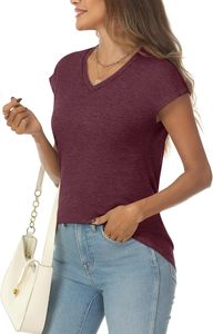 Tops de verano para mujer Camisetas 2025 playa vacaciones moda Primavera elegante negocios Casual trajes entrenamiento Boho ropa - Product Image 4
