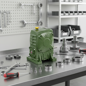 ממסרת תמסורת תולעתית HGC 40 מהירויות 1440 סיבובים לדקה WP, ODM 0.12KW-15KW, תיבת הילוכים להרכבה אנכית, ציר מוצק, מומנט מקסימלי 2371 ניוטון-מטר - Product Image 2