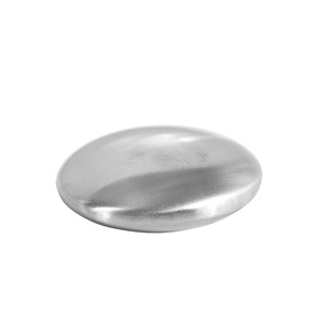 Savon ovale en acier inoxydable pour usage domestique, savon désodorisant rond en métal, savon de grande taille pour éliminer les odeurs de poisson et autres odeurs. - Product Image 5