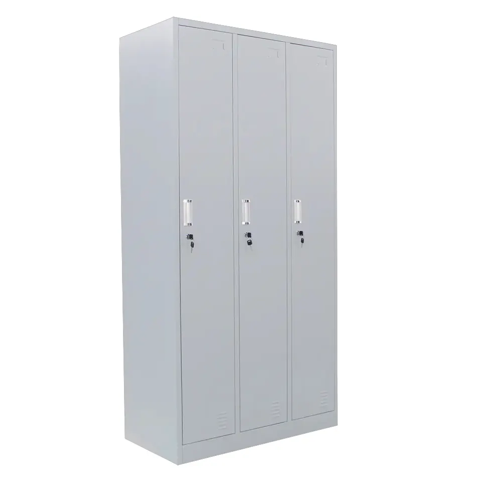 3 stainless steel wardrobes, cabinets, school hospital offices, stainless steel metal storage cabinets