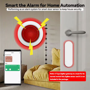 Sirena de Alarma Inalámbrica Tuya de 100dB, Sirena de Seguridad con Conexión a la Aplicación Smart Life, Control a través de ZigBee 3.0 Gateway - Product Image 6