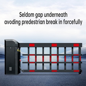 Intelligent Sensors Automatic Sliding Airborne Parking Barrier Gate with Anti-Wind Design for School Outdoor Use - Product Image 3