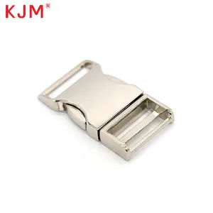 Buckle Manufacturer Customized Logo Strong Pull 20mm Metal Buckle For Backpack Bag Accessories