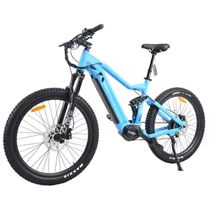 High Power 27.5 Inch Alloy Full Suspension 48V/500W Mountain Bike Electric Bicycle