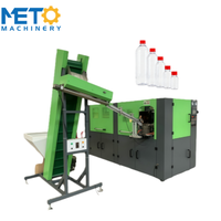 Mesin Pembuat Botol PET/PC Otomatis 350ml Berkualitas Tinggi dengan Komponen PLC Mitsubishi dan Pompa Motor - METO MT-300