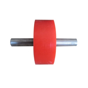 OEM kunststoff injection konische oder verjüngt rolller förderer nylon rollors mit welle - Product Image 4