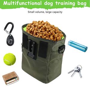 Échantillon gratuit, logo personnalisé, sac de dressage pour chien de grande capacité, portable, léger, résistant aux intempéries, avec clicker - Product Image 3