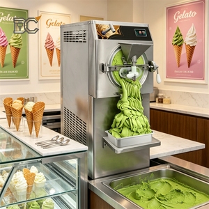 Machine à glace artisanale aux fruits 25L, machine à glace dure commerciale, Maquina De Helado Duro Industrial Yida, congélateur continu en lots, machine à gelato - Product Image 1