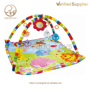 Doux unisexe bébé Gym activité jouets coton Animal hochets <span class=keywords><strong>tapis</strong></span> de sol pour enfant ramper pas cher enfants <span class=keywords><strong>tapis</strong></span> de feutre musique <span class=keywords><strong>tapis</strong></span> de jeu - Product Image 5