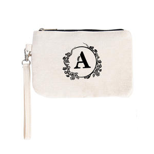 Nouveau portefeuille de poche imprimé en toile Portable téléphone rouge à lèvres clé sac de rangement à glissière - Product Image 1