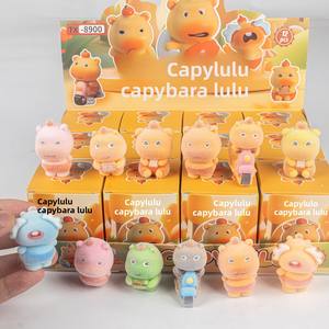 Figurine tendance en résine Lulu Bob l'éponge floquée, jouet pour enfants, vente en gros, boîte mystère, best-seller - Product Image 2