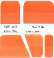 Kit de Raclettes en Silicone et TPU pour Film de Protection de Voiture (PPF) Rose Écologique de Haute Qualité