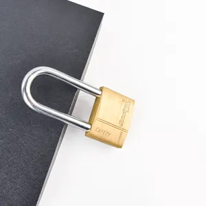 70毫米巨大的长钩环硬化钢卸扣类型安全垫锁黄铜挂锁