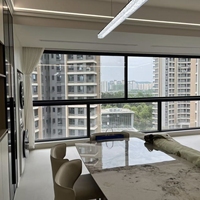 Ventana Exterior de Aluminio y Vidrio Adiabática, Insonorizada e Impermeable, Moderna y Económica para Viviendas