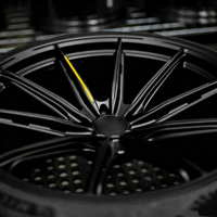Jantes en alliage d'aluminium forgé à profil profond 18-21 pouces 5x112 120 finition noire pour M3/M4 pour AMG Audi RS sur mesure