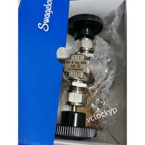 วาล์วเข็มแบบฝาครอบสเตนเลสสตีล Swagelok, NPT, SS-1RF4 มือสอง - Product Image 3