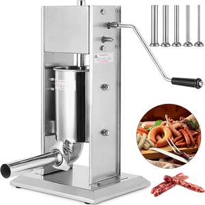 Embutidora de salchichas 2 en 1, embutidora de chorizo, embutidora de salchichas manual, picadora de <span class=keywords><strong>carne</strong></span> eléctrica, embutidora de salchichas, picadora de <span class=keywords><strong>carne</strong></span> - Product Image 5