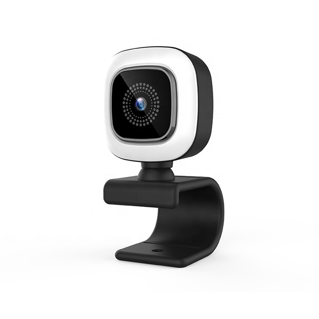 Hv-Hn25G Havit Online Chat Room Web Cam 1080P Live 2 Mega Pixels Noise Reduction Mic Beauty Ringlight Webcam With Autofocus
