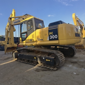Excavadora de cadenas usada Komatsu PC300 de 30 toneladas, retroexcavadora hidráulica, modelos PC350, 360, 400, 450, máquina pesada de bajo consumo y económica en venta - Product Image 3