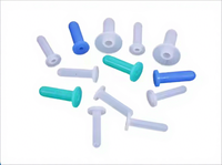 Capuchons et bouchons en caoutchouc silicone moulé sur mesure de haute qualité pour trous simples et filetés, fabriqués en Chine