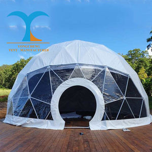 10m diametro perfetto PVC geodetico cupola casa tenda per il <span class=keywords><strong>campeggio</strong></span> in vendita <span class=keywords><strong>Bungalow</strong></span> prefabbricato <span class=keywords><strong>con</strong></span> tende a cupola per eventi - Product Image 5