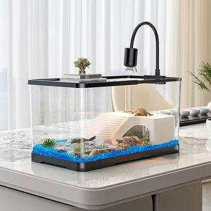 2025 nouveau Style séparé tortue réservoir Anti-évasion belle méduse Aquarium tortue Aquarium - Product Image 1