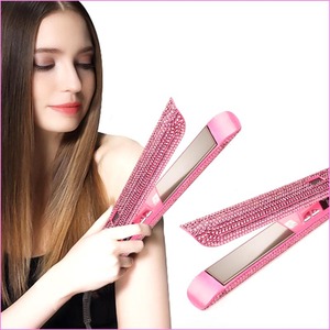 4 en 1 pelo Buena pantalla Lcd al por mayor <span class=keywords><strong>planchas</strong></span> Bling Cristal de diamantes de imitación 2019 pelo de hierro/ - Product Image 1