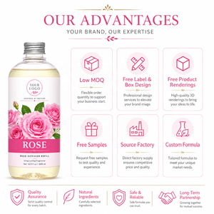Recharge de diffuseur à bâtonnets de luxe haut de gamme pour aromathérapie, parfum naturel pour voiture, maison, hôtel, décoration, recharge d'huile parfumée - Product Image 4