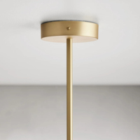 Lustre linéaire Ramsey industriel nordique pendentif en tissu blanc pour la maison milieu 6 lumières pour Restaurant salon hôtel