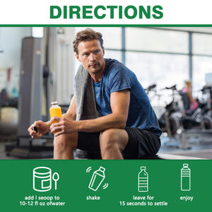 Supplément de nutrition sportive de soutien de croissance et de récupération musculaire de poudre de protéine d'isolat de lactosérum clair de qualité supérieure - Product Image 3