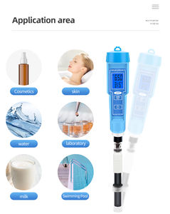 Probador Digital de Piel, Calibración Automática, Pantalla Retroiluminada, Sonda BNC Tipo Pluma, Medidor de <span class=keywords><strong>PH</strong></span>, Sonda Reemplazable, OEM, 1 Unidad - Product Image 6